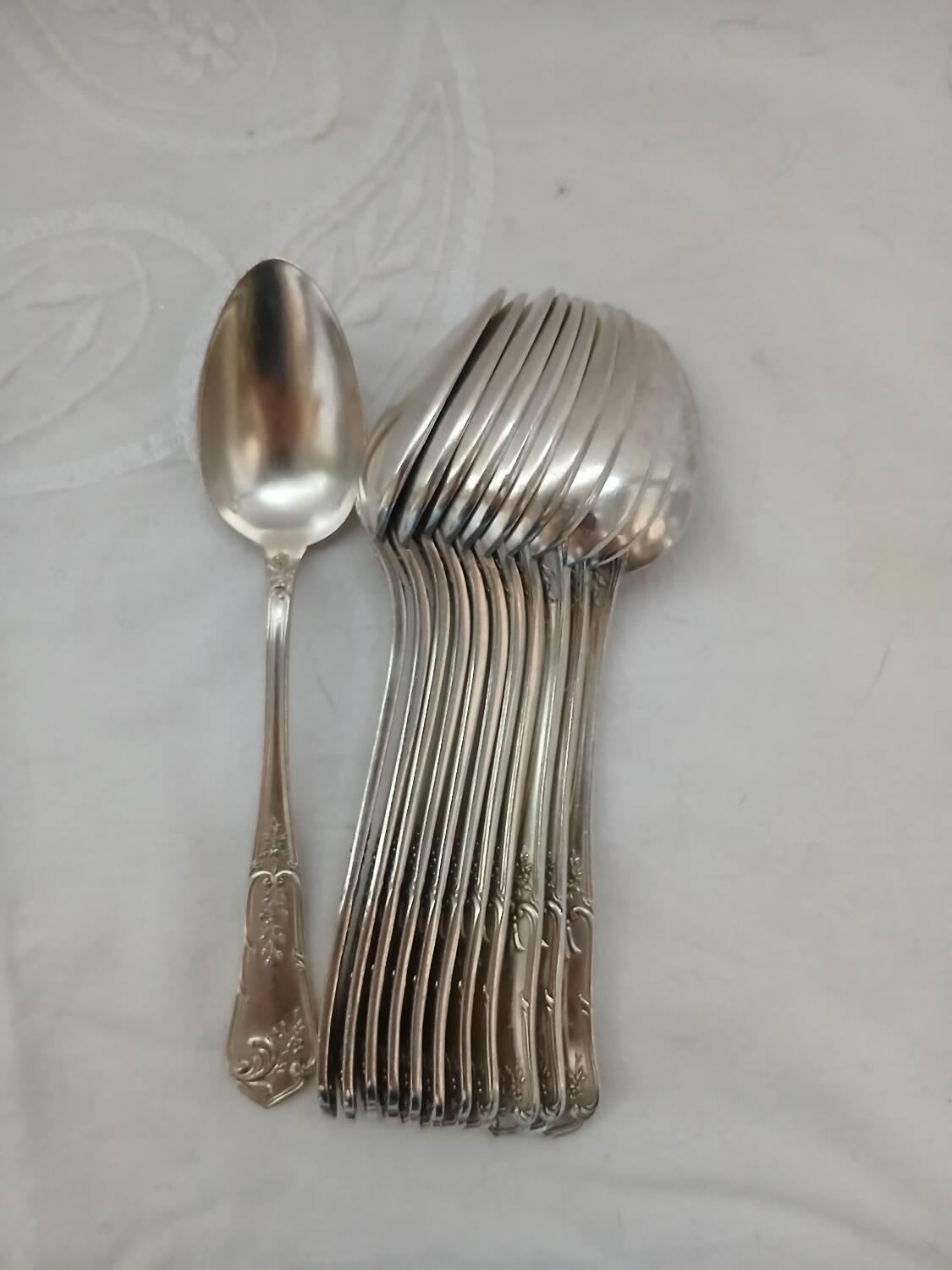 36 antique silver-plated cutlery sets "Boulenger"