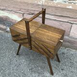 Scandinavian vintage sewing box worker