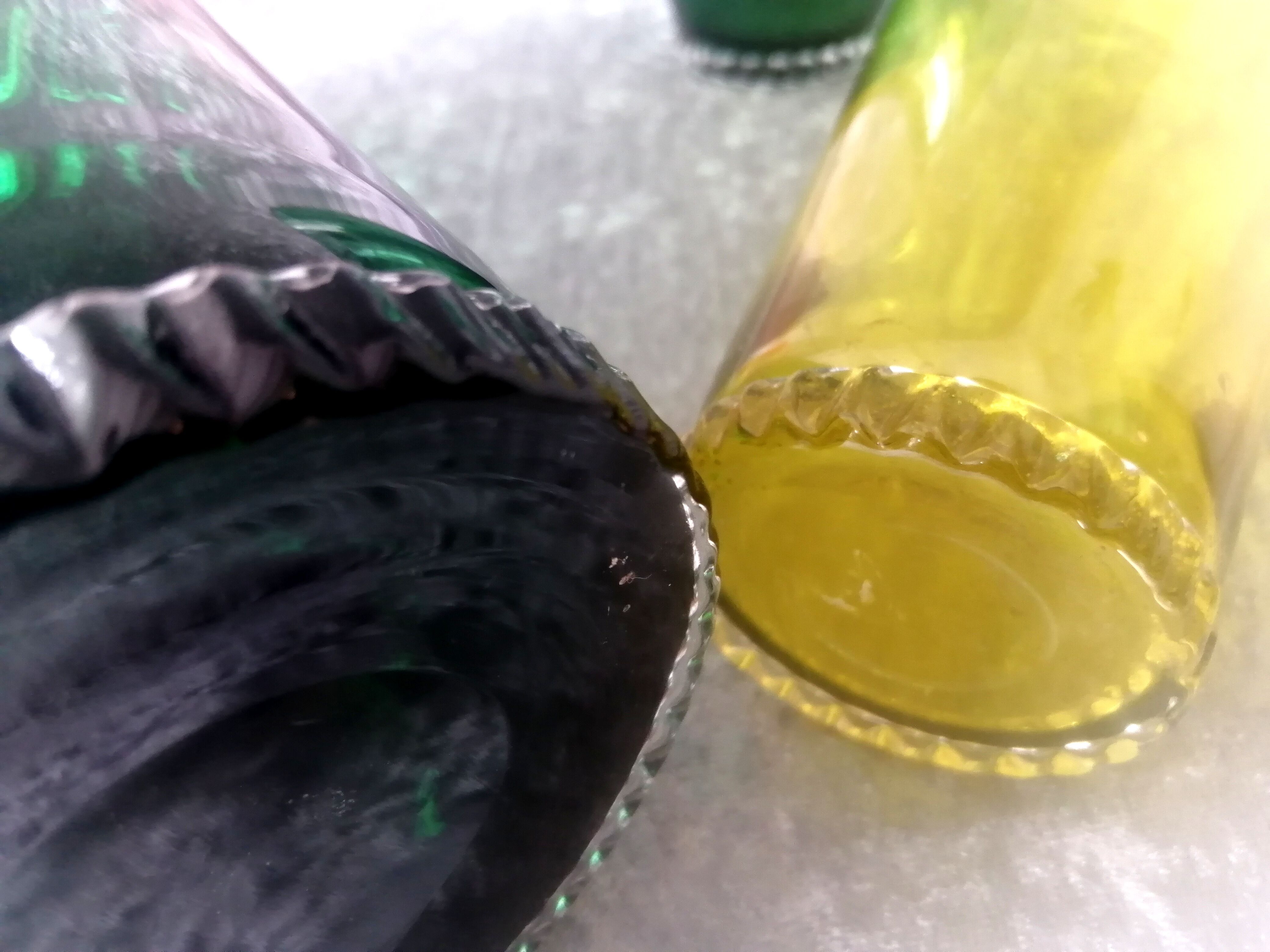 Service in orangeade signed nason moretti murano 50s, 5 pieces