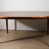 VV Mobler Spottrup Scandinavian extendable teak table, 1960