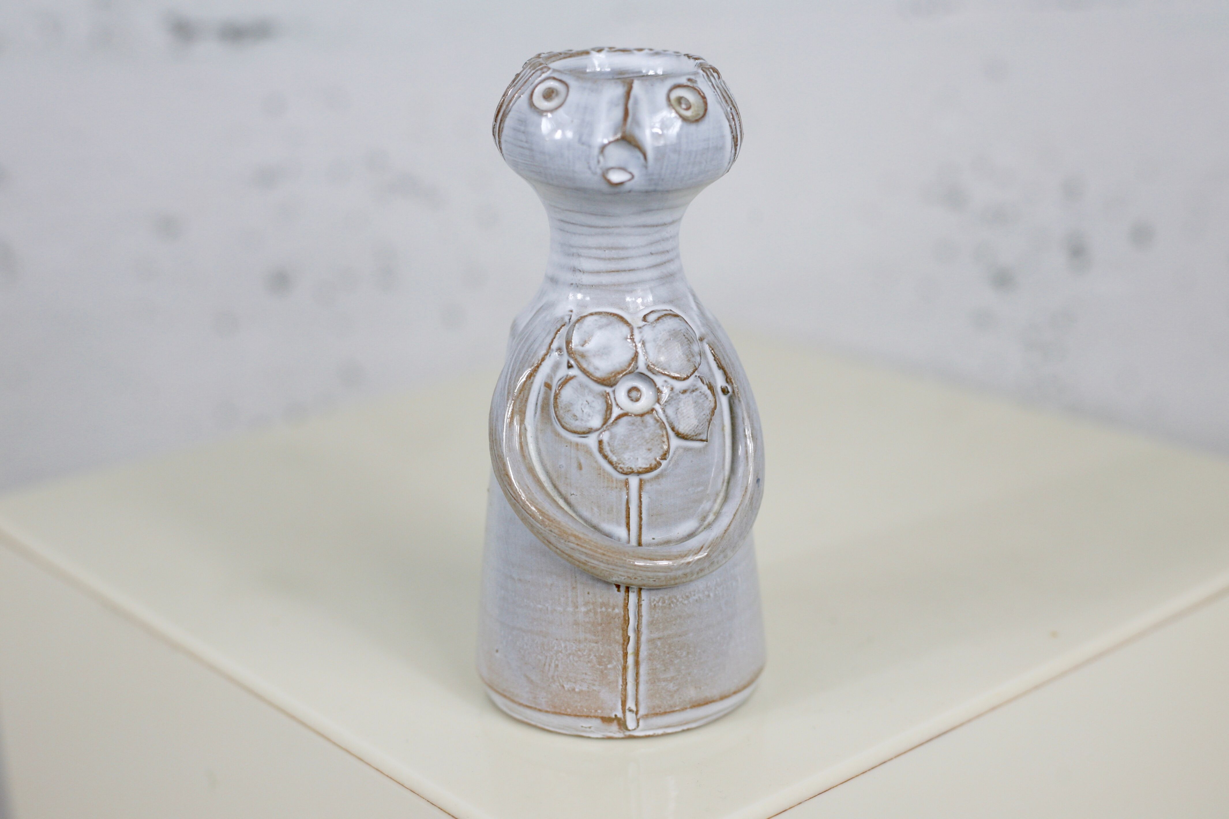 Anthropomorphic vase by Dominique Pouchain, ceramics, France, post-2000