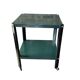 Desserte vintage en bois vert