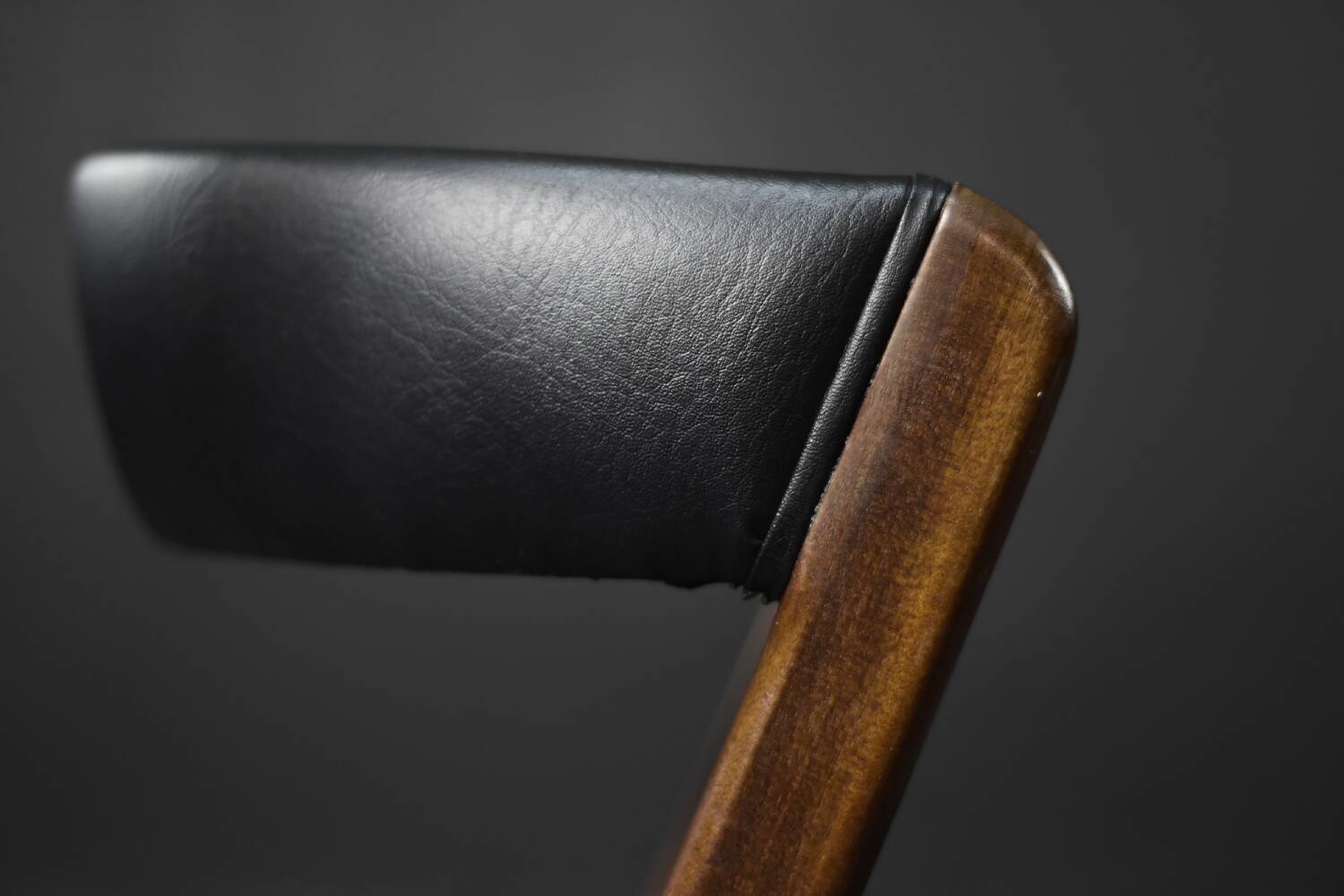 Mid-Century Danish Modern Teak Office Chair Model Fire by Kai Kristiansen