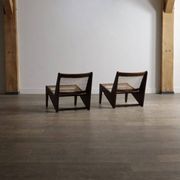 Pierre Jeanneret Kangaroo Chairs PJ-SI-59, India, 1955