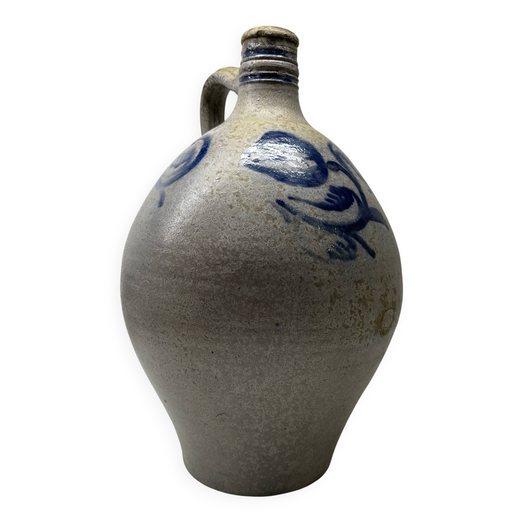 Stoneware salt jug