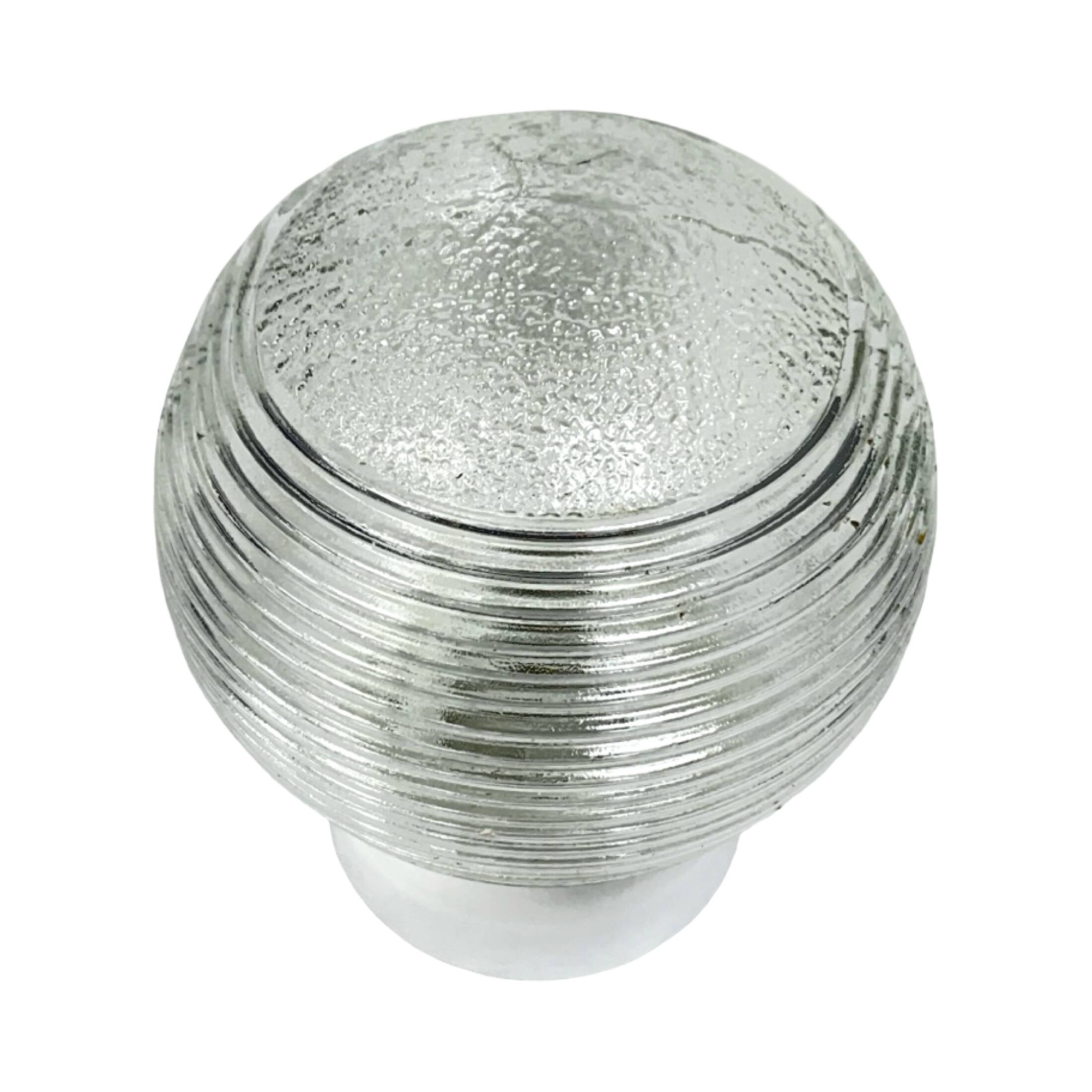 Vintage wall sconce | shade Glassworks Białystok 1974 | new installation |