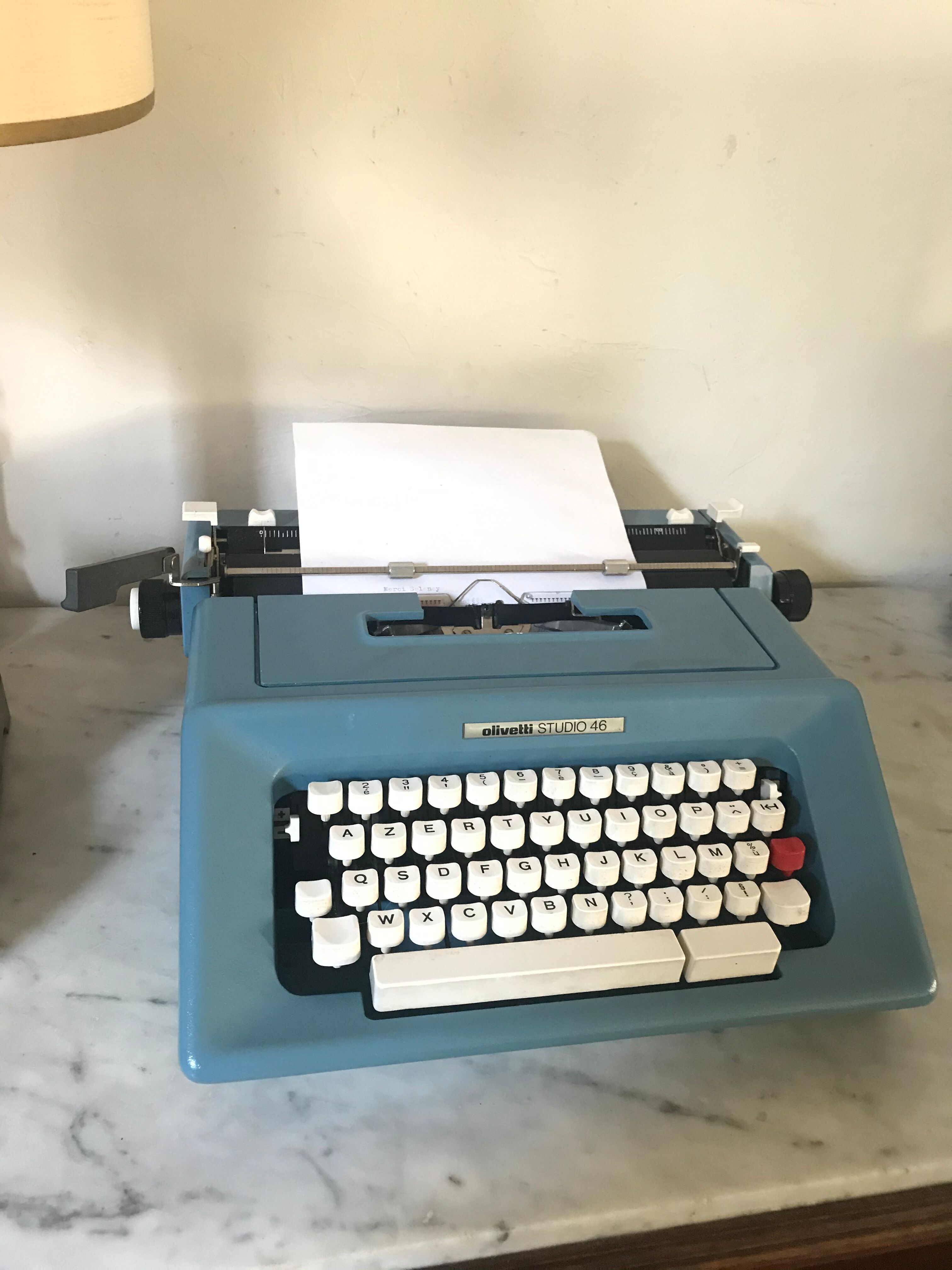 70's Olivetti Studio 46 typewriter
