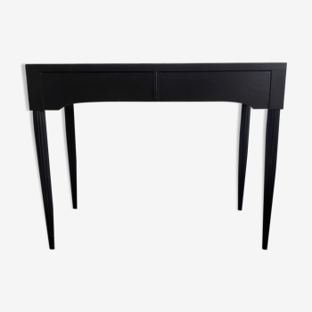 Black art-deco desk