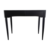 Black art-deco desk