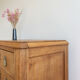 Commode ancienne art déco chêne massif - 4 tiroirs renovée