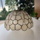 Lustre en nacre et laiton