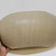 Vase lentille en céramique beige