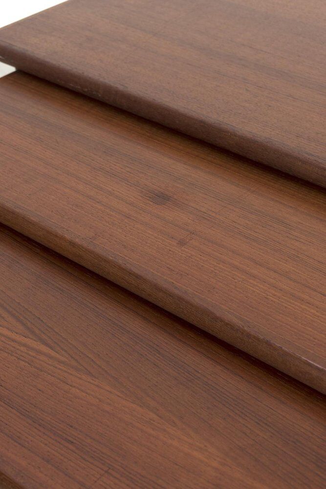 Tables gigognes par Kai Kristiansen, ensemble de 3