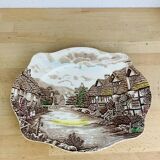 8 plates 1 dish Olde English Countryside Johnson Bros ironstone
