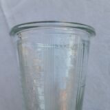 Graduated glass for weighing in the kitchen