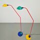 Lampadaires de Happylight, années 1980, ensemble de 2