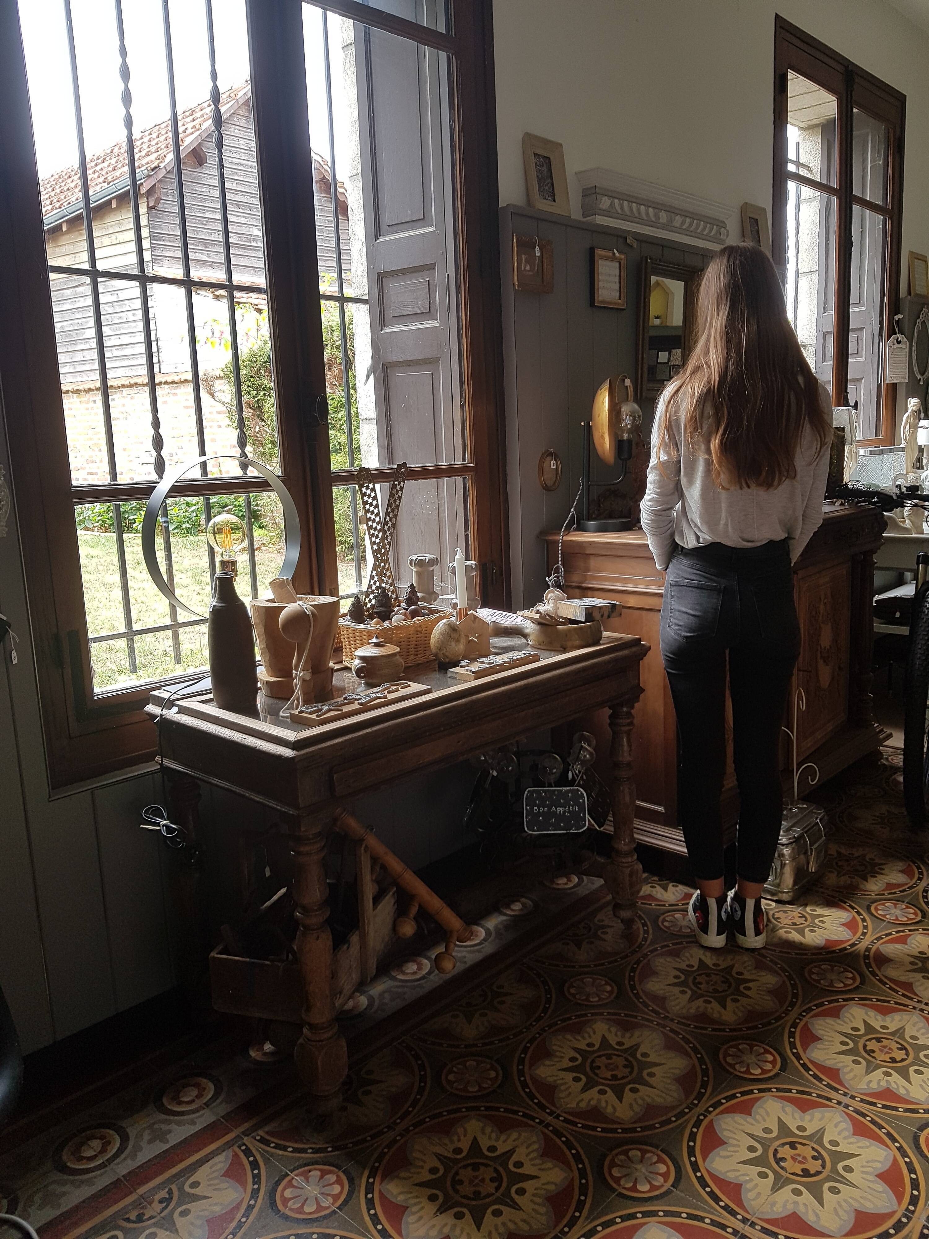 Former haberdashery showcase