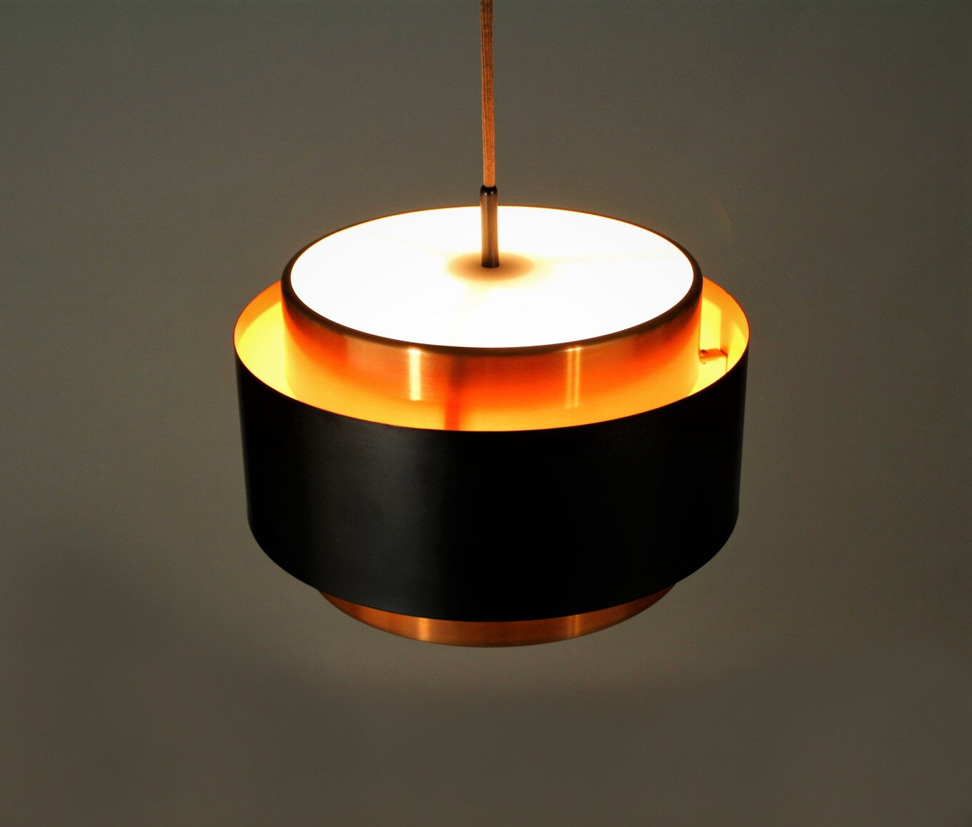 Saturn pendant light by j. hammerborg for fog & mørup, 1960s