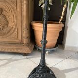 Bistro table, marble pedestal table