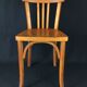 Pair of Baumann bistro chairs