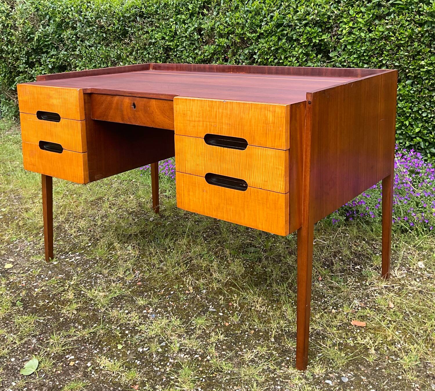 Scandinavian teak desk from the 60s