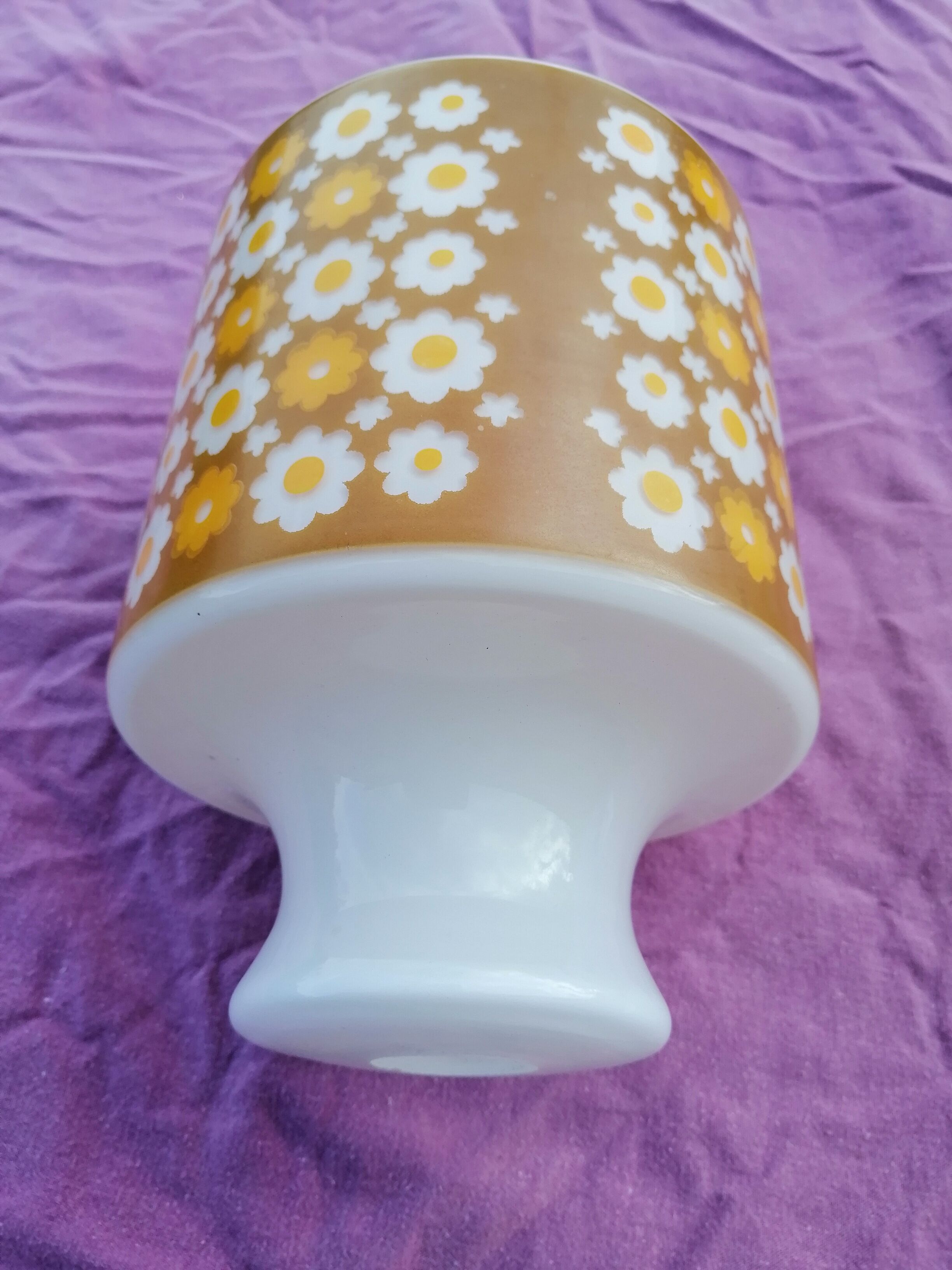 Vintage arcopal lampshade year 1970