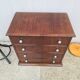 Commode vintage 1940 art déco en palissandre