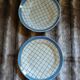 2 plats ronds anciens "Michel " de Gien 