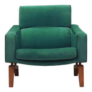 Fauteuil vert, design danois, années