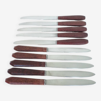10 1940s bakelite knives