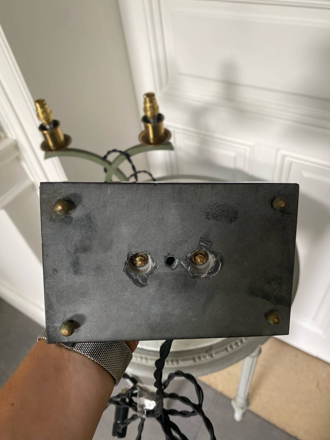 Pair of Art Deco lamps