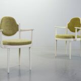 Thonet Side Chairs, Model 644 PV with Velvet Upholstery Hanno v Gustedt 60s