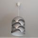 Aluminum pendant lamp by Sven Ivar Dysthe for Sonnico 1960