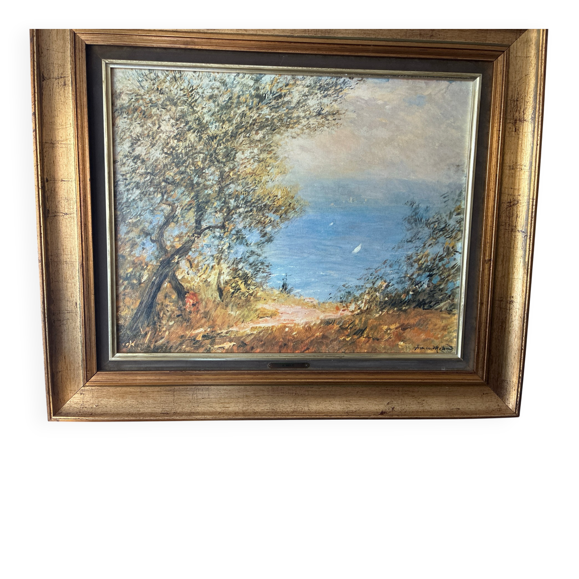 Tableau paysage de Attilio Melo