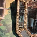 Miroir doré esprit Louis XIV, XIXème