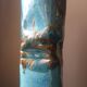 Vase vintage en grès années 60 70