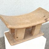 Antique wooden stool Ashanti African art from Ghana