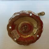 Double patére laiton