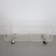 Table basse en altuglas Michel Dumas Roche Bobois