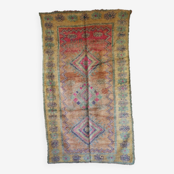 Boujad. vintage moroccan rug, 193 x 338 cm