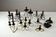 Group of 18 Small Candle Sticks by Gunnar Ander for Ystad-Metall, Sweden, 1950s/1960s