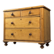 Pine commode English