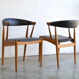 BA113 Armchair in Teak by Johannes Andersen, Denmark, 1960s