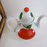 Théière pomme rouge
