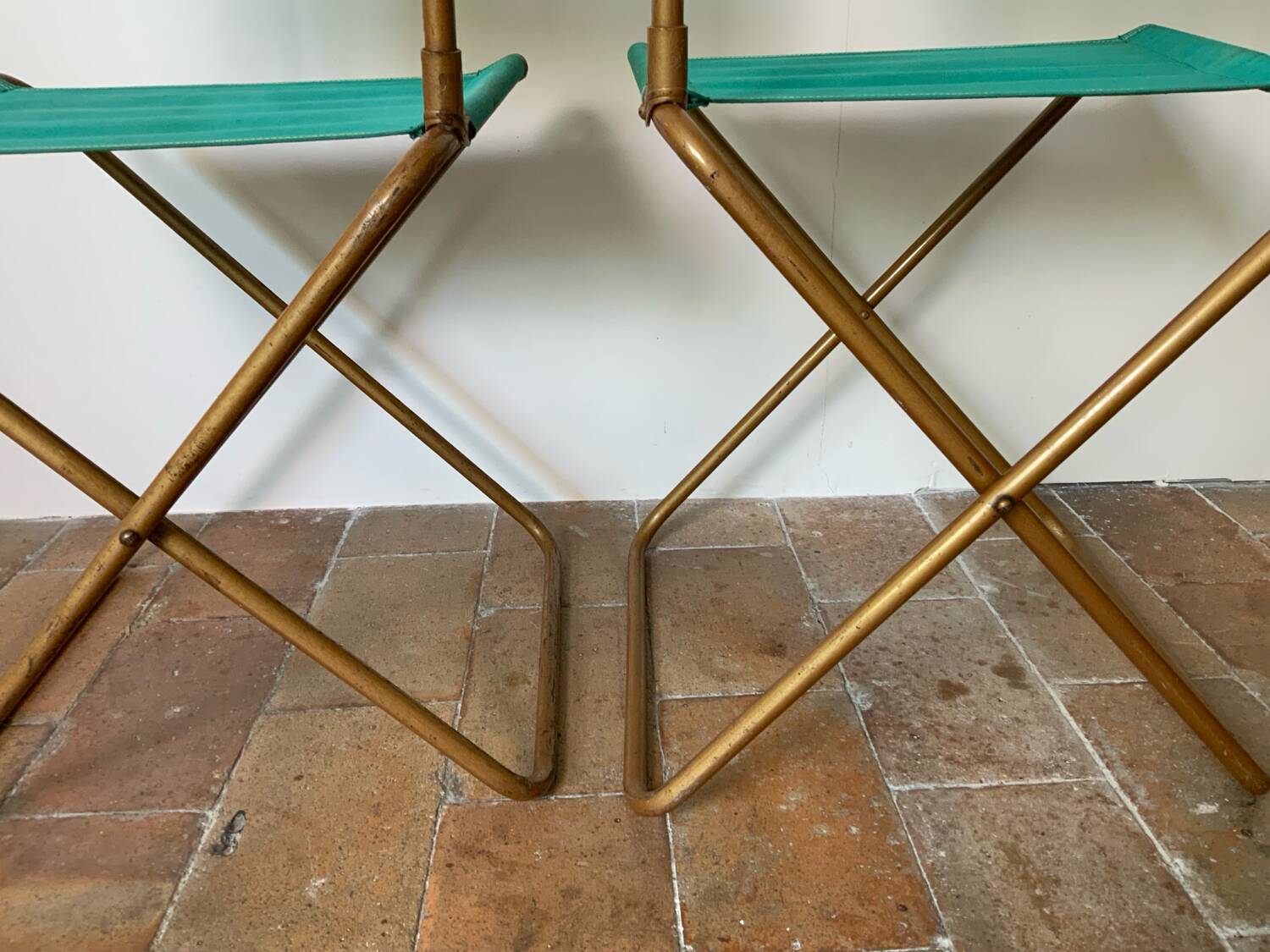 Pair of camping chairs