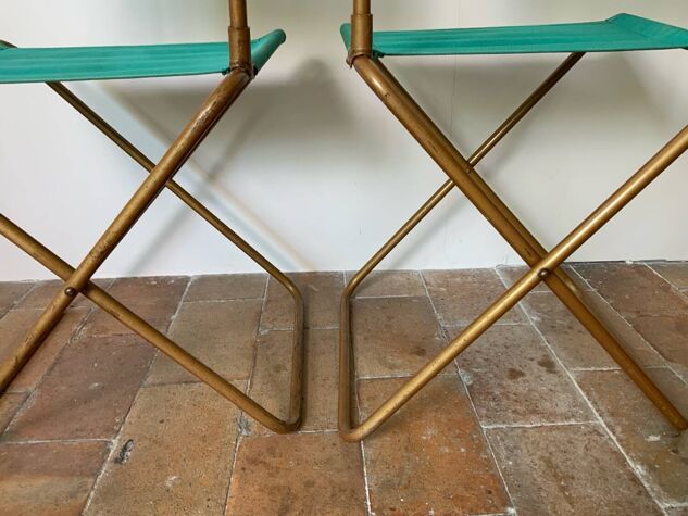 Pair of camping chairs