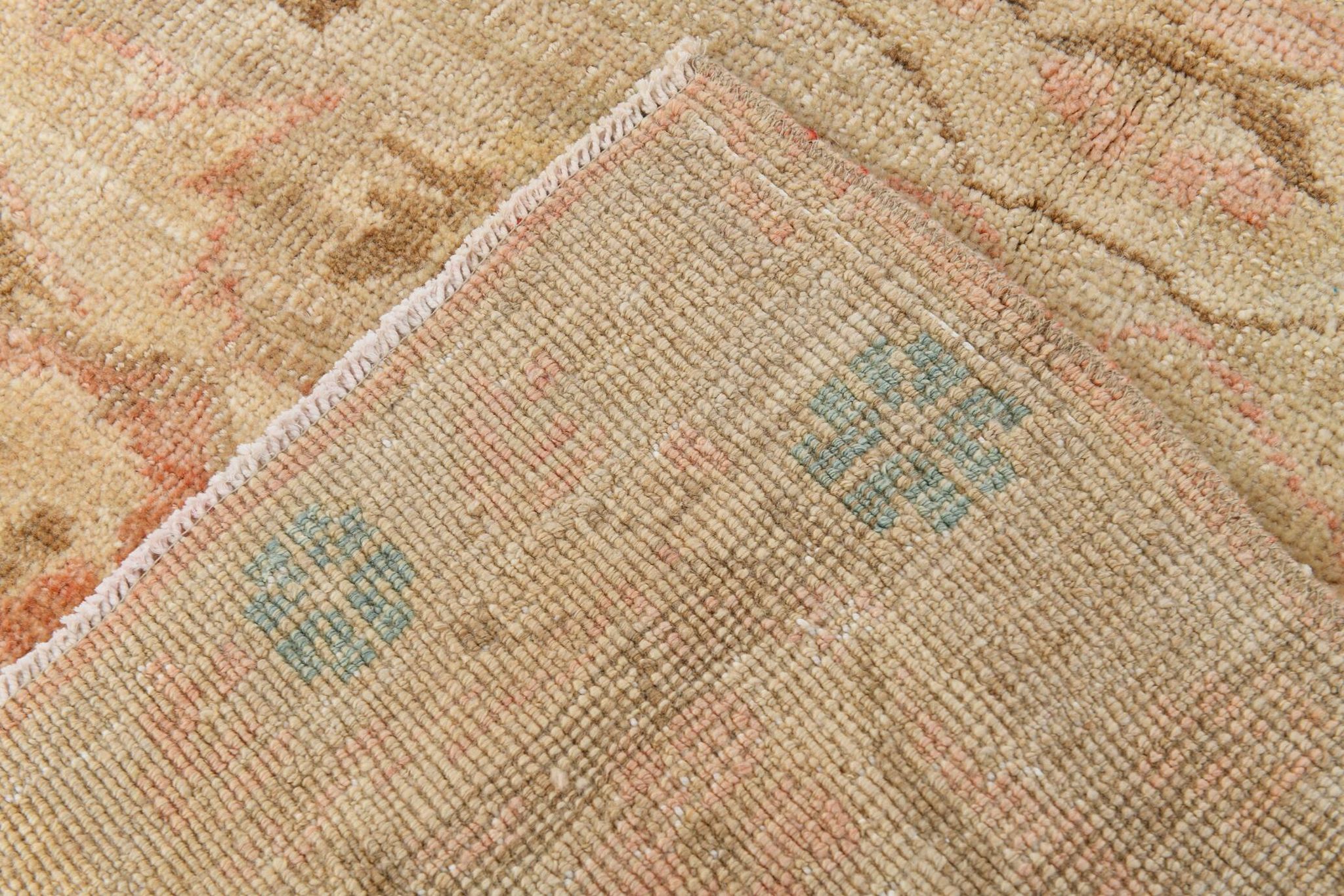 Brown & Beige Oriental Style Persian Rug, 198x308Cm