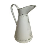 Enamelled milk jar