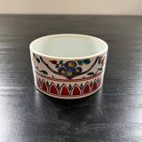 Pot chinois décor rouge