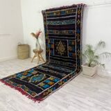 Tapis berbère en laine fait main 345 X 110 CM